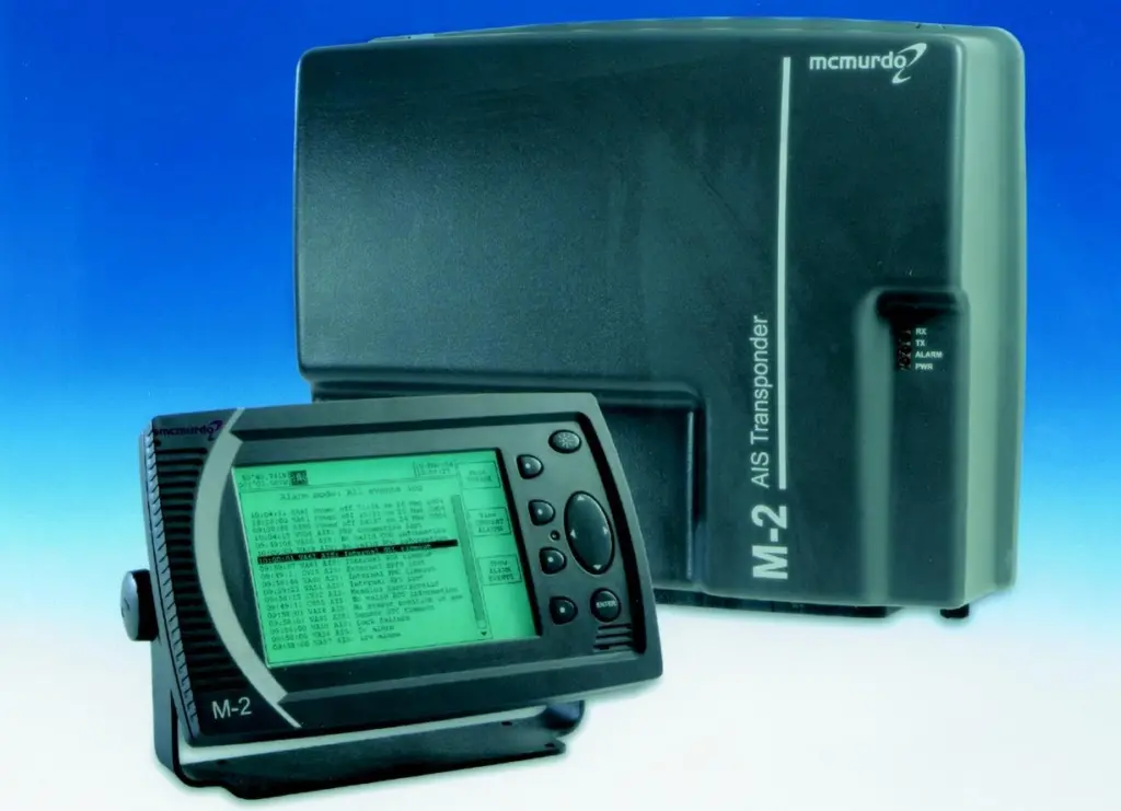 McMurdos new M-2 AIS Transponder is launched at SMM 2004.