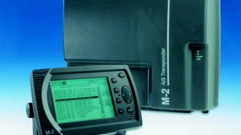 McMurdos new M-2 AIS Transponder is launched at SMM 2004.