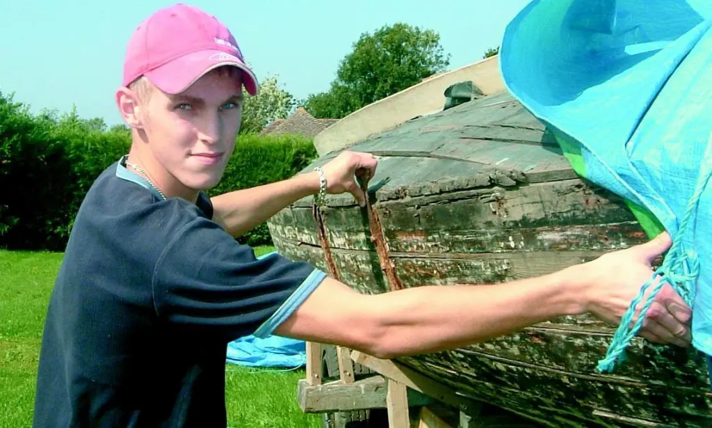 Sam Poores apprenticeship in Chichester Harbour will include work on the restoration of the oyster boat Terror.