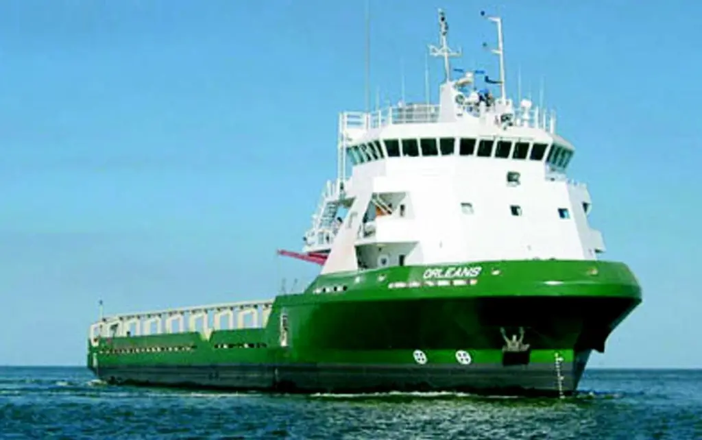 Orleans is the first of ten PSVs being built by Bender Shipyards for Rigdon Marine.