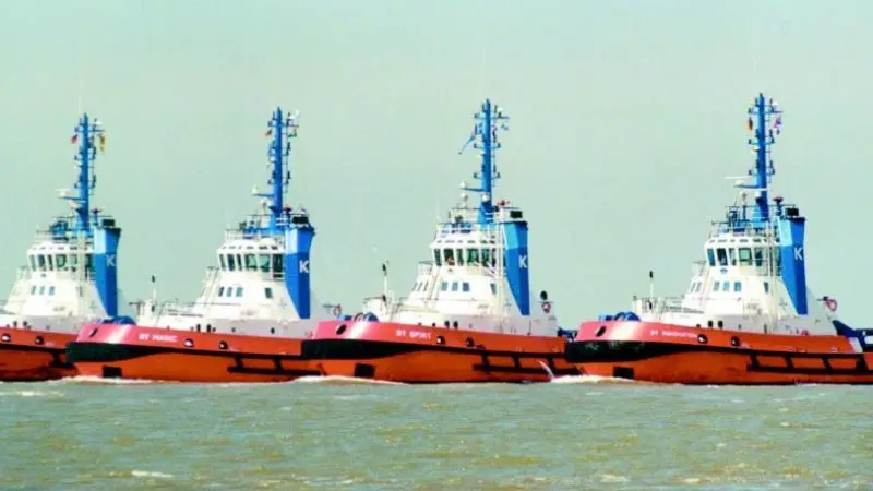 The new RT 60 will be a little smaller than the four Rotor tugs now in service.