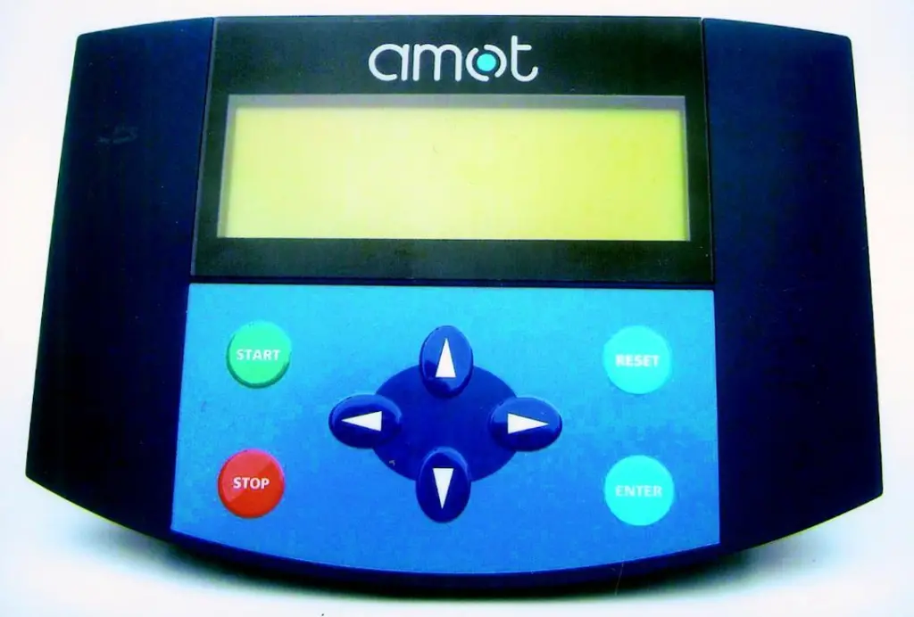 The AMOT TomaHawk 8635A programmable logic controller.