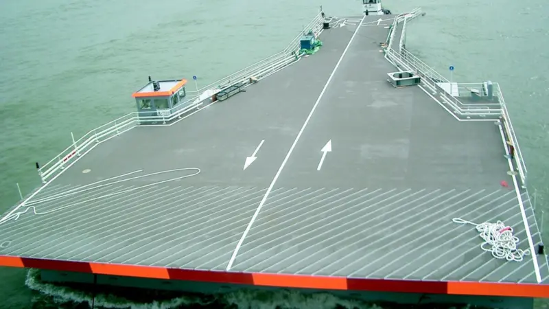 The new standard for ferry linkspans - BS 6349 Part 8 - is due to be published early in 2005.