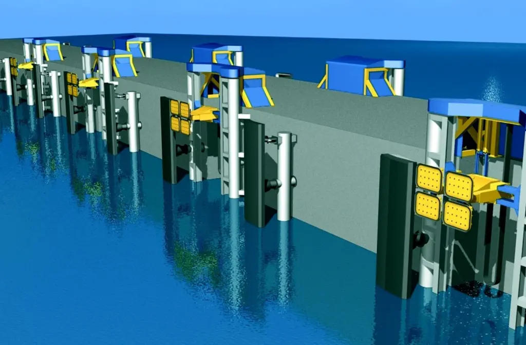 Computer-generated impression of one of MSLs MoorMaster 800 units.