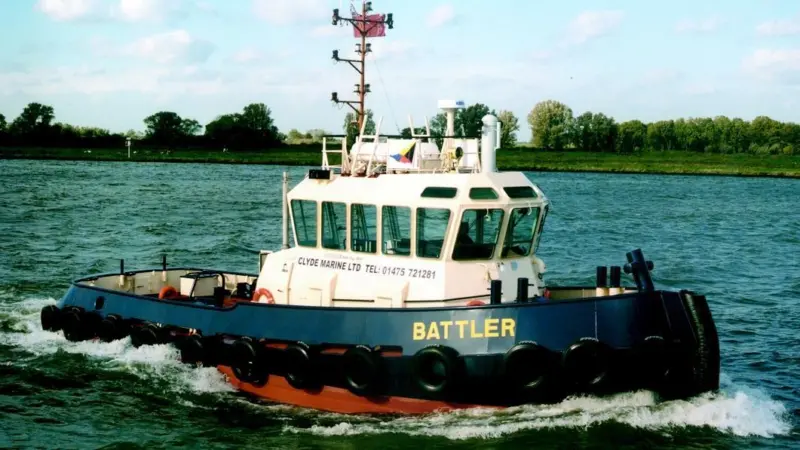 Battler is anew twin screw tug for Clyde Marine
