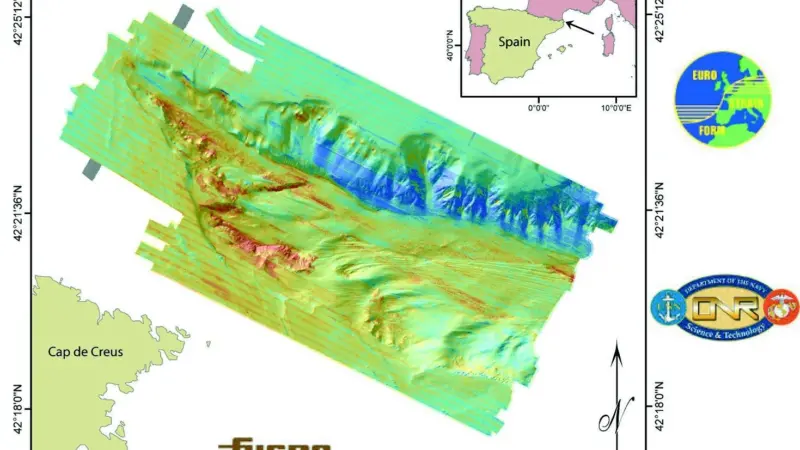 The Cap de Creus data are being used to plan the acquisition of additional geophysical data, cores and oceanographic information.