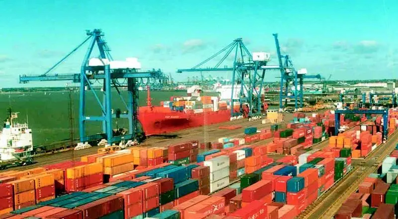 European ports are under pressure to return empty containers to China. Photo courtesy Port of Felixstowe