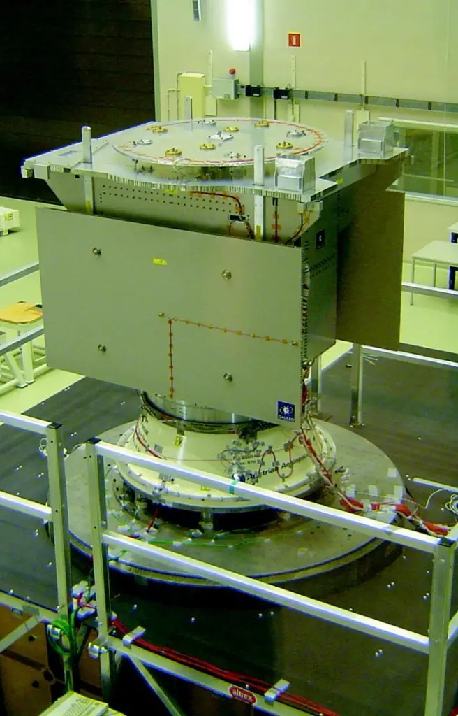 AGalileo satellite under build.