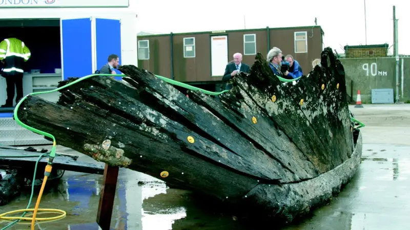 The Tudor bow section is believed to be a unique find.