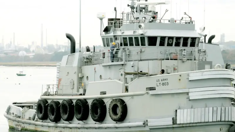 Major General Anthony Wayne was the first tug to be upgraded by the US Army at Hythe.