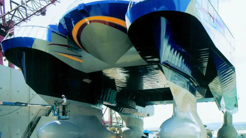 If two hulls are better than one, Lockheed Martin has decided that four hulls are better than two.