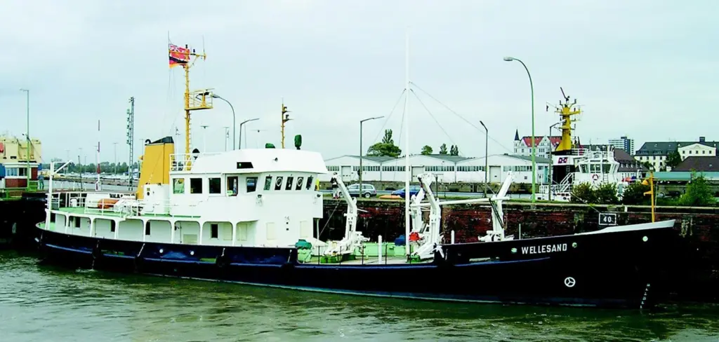 New lease of life for Weser supply boat.