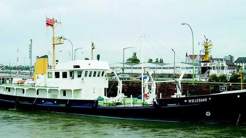 New lease of life for Weser supply boat.