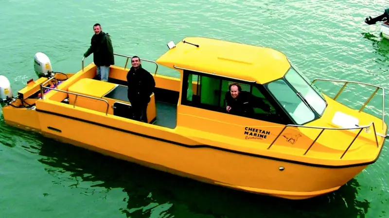 Cheetah Marine designer Sean Strevens takes the helm of GAIA, the companys first ever Survey Cheetah sold to an owner in Italy.