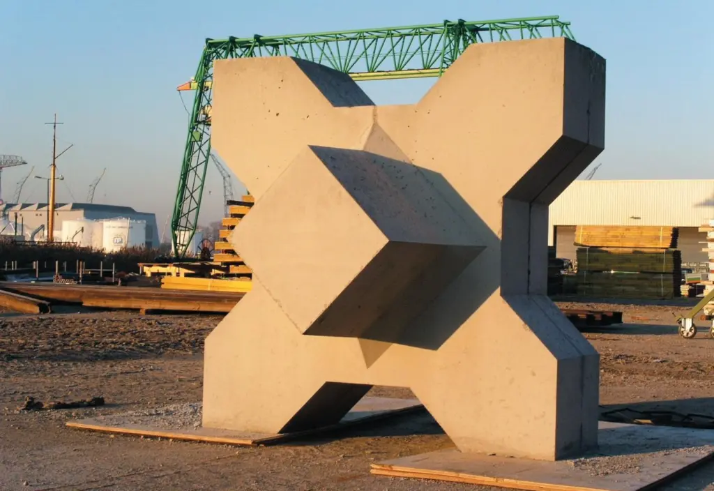 Xblocs have been used in indonesia for shore protection.