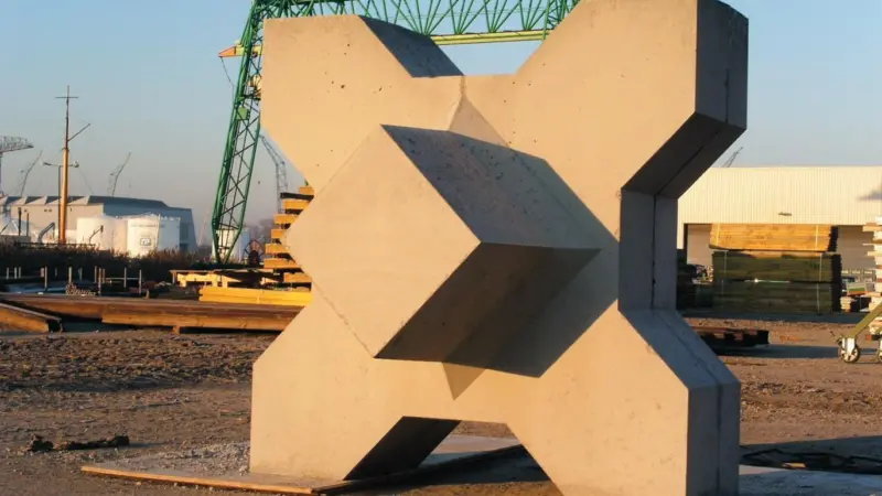 Xblocs have been used in indonesia for shore protection.