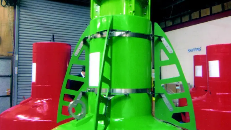 Tideland Signal is now manufacturing its new SB-98P shallow water buoy in the UK.