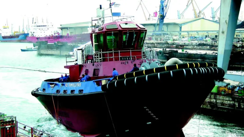Spanish shipyard UNV is producing a series of three 24m RAmparts ASD tugs, the first in Europe.