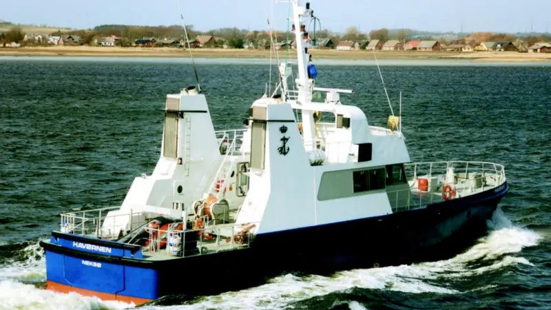 Almost everything that can be done has been done to reduce noise on board M/S Halvornen.
