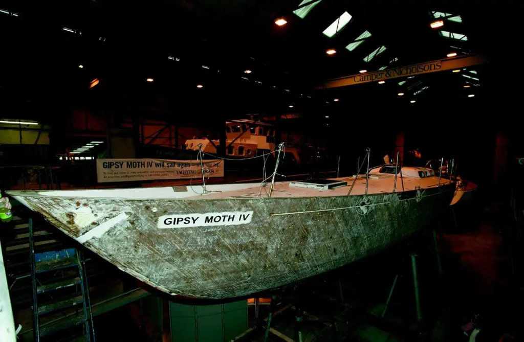 EPBarrus Ltd has donated a Yanmar engine to the Gipsy Moth IV restoration project.