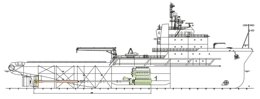 A new Chinese ocean-going tug will have Danish machinery.