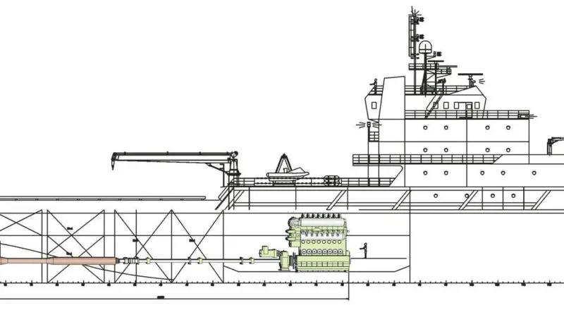 A new Chinese ocean-going tug will have Danish machinery.