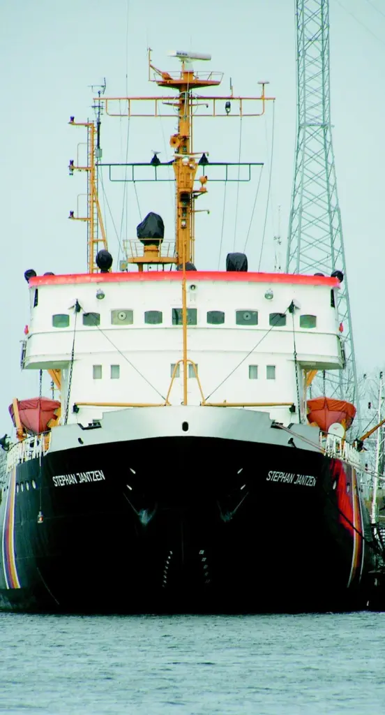 Veteran icebreaker Stephan Jantzen.