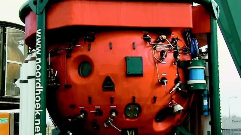 The TUP Diving System reduces the risk of decompression sickness while increasing bottom time.