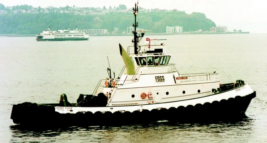 Henry Foss is one of two Voith tractors to be dramatically modernised by Foss.