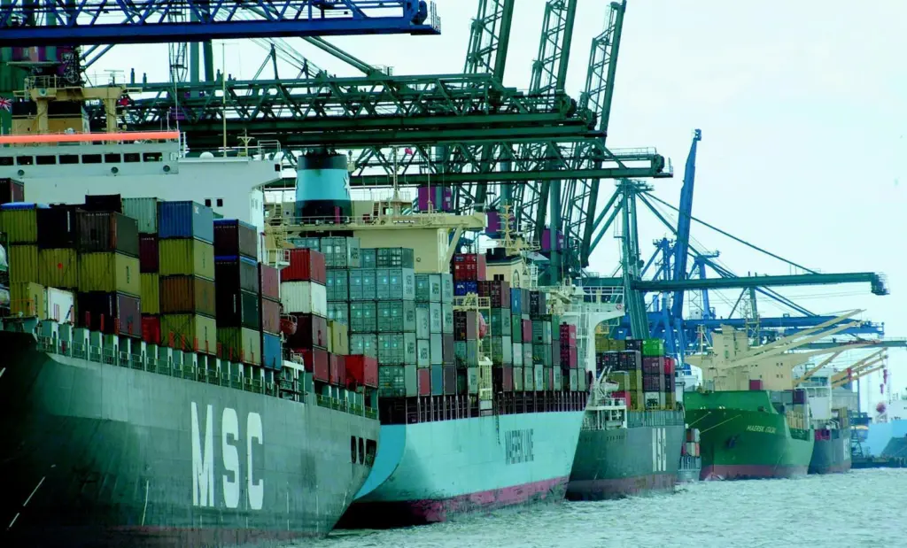 There is high demand for container handling capacity at the UK Port of Felixstowe. Photo courtesy of Port of Felixstowe.