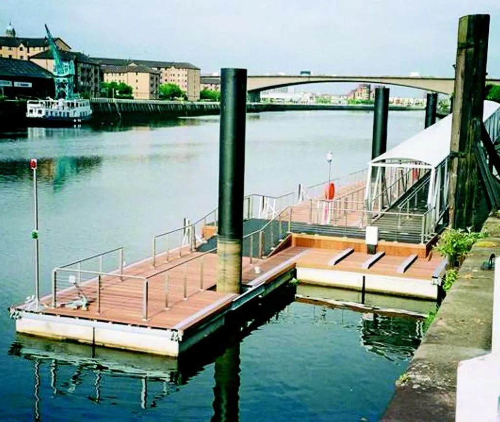Intermarine designed, delivered and constructed Broomielaw Landing in the heart of Glasgow in only five months.