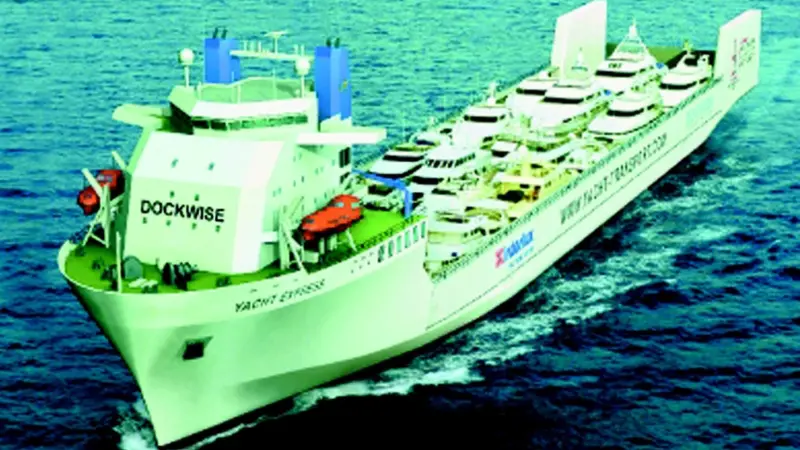 Dockwise Shipping BVs yacht carrier will be equipped with a Wartsila diesel electric power plant, Lips pull thrusters, Lips transverse thruster and Sternguard seals.
