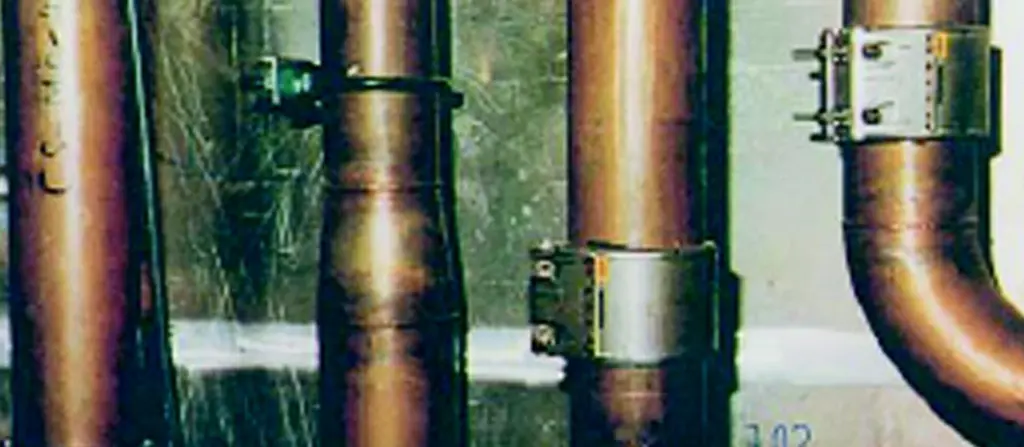 Straub pipe joining technology enables progressive sealing of Cunifer tube joins.