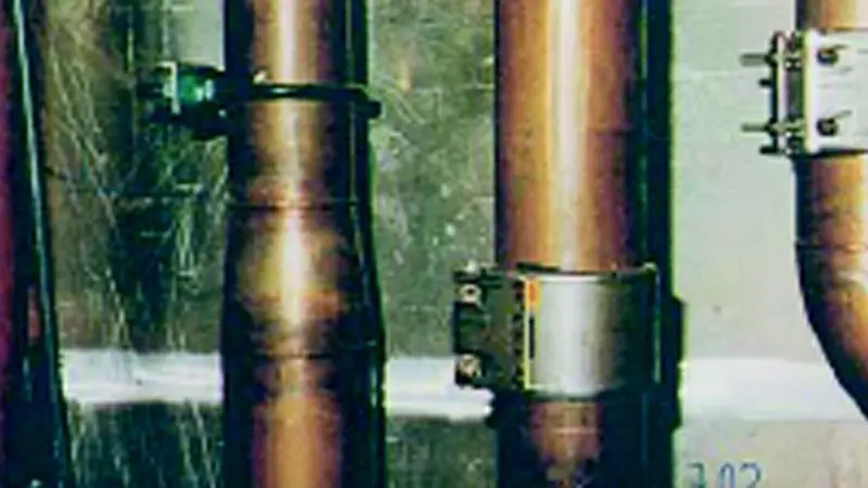 Straub pipe joining technology enables progressive sealing of Cunifer tube joins.