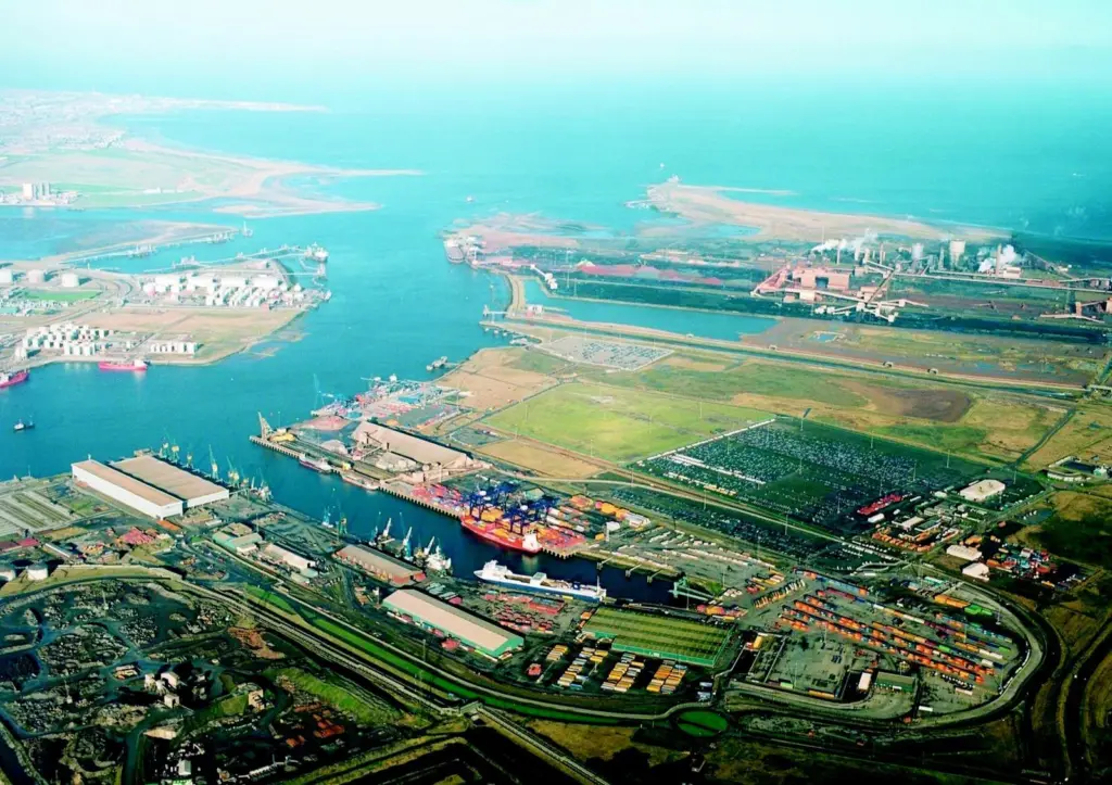 The new container terminal at Teesport could handle 1.5 million teu in due course.