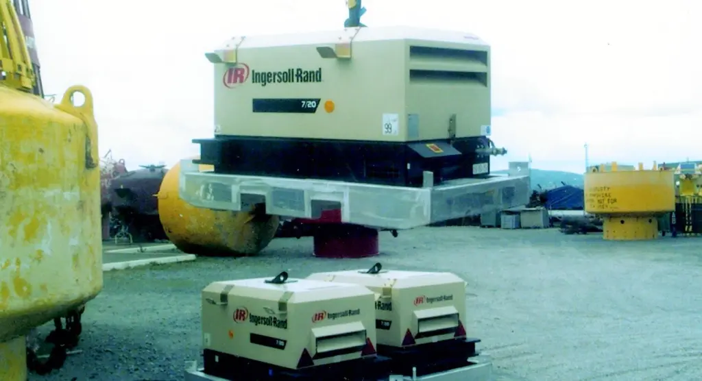 Trinity House has purchased four skid-mounted portable compressors for maintenance work on some 600 aids to navigation.