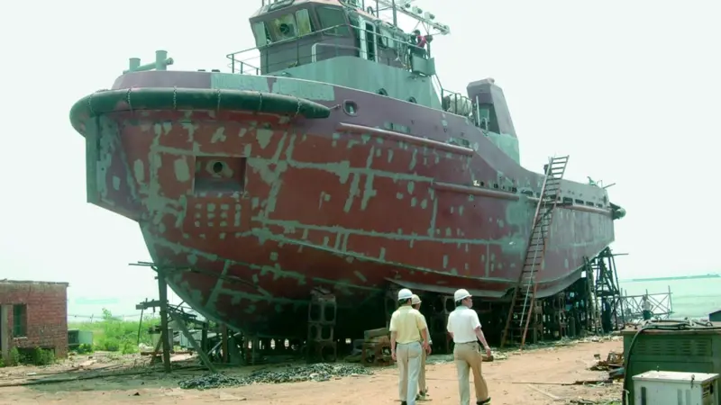 Muara Pantai is one of the latest tugs to leave the Nanjing Tong Kah Shipbuilding yard.