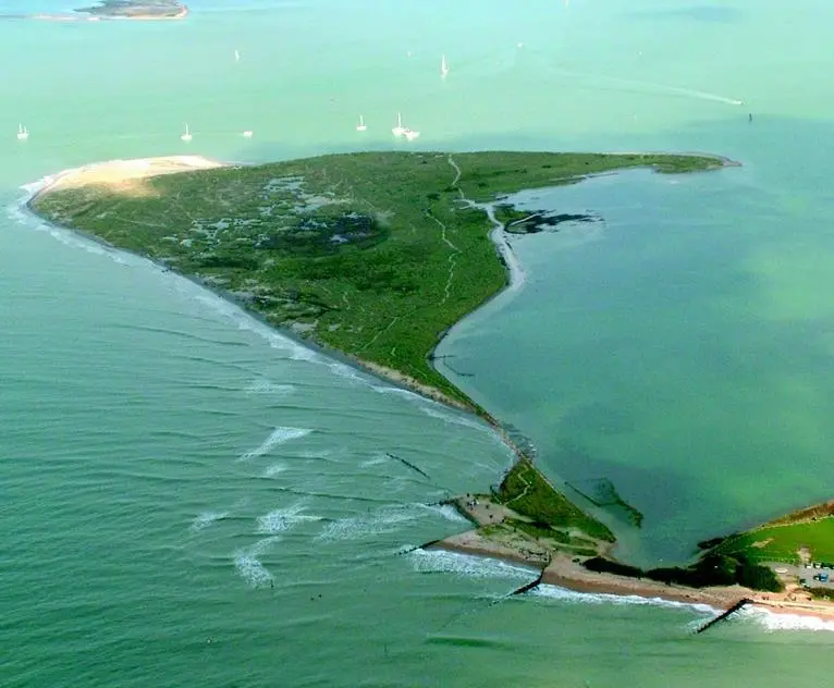 Short term protection for The Hinge at East Head has been completed.
