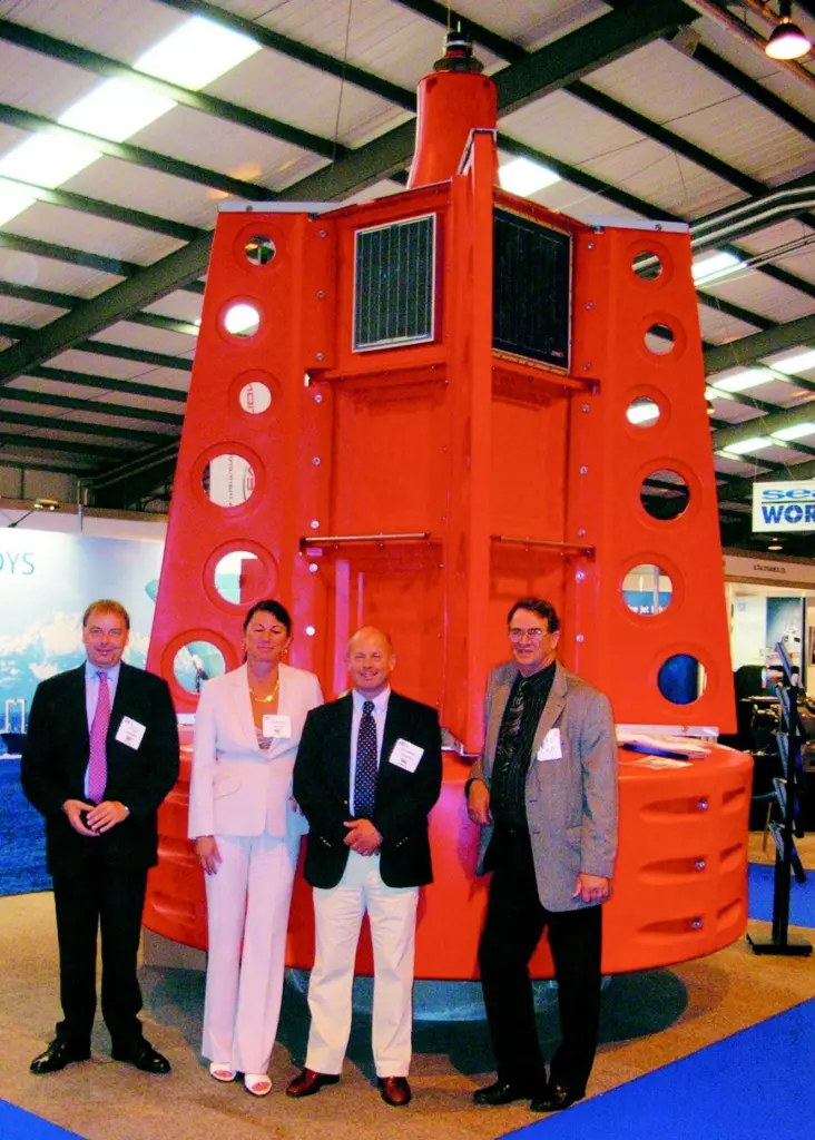 The new Eason Marine EM3000 navigation buoy made a big impression at Seawork 2005.