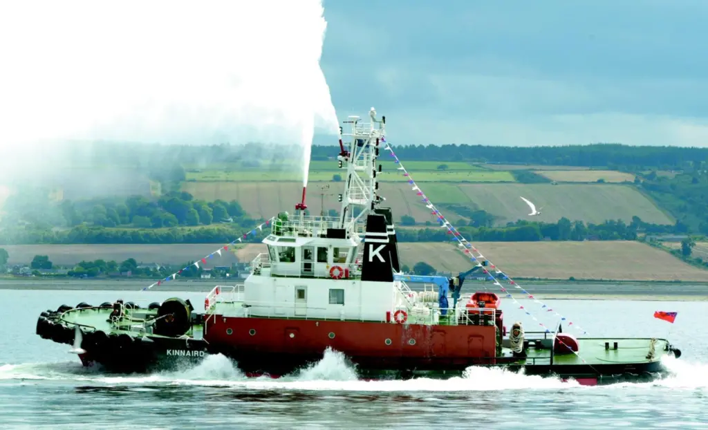 Kinnaid is now in service in Scotland.