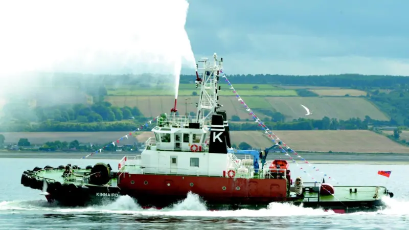 Kinnaid is now in service in Scotland.