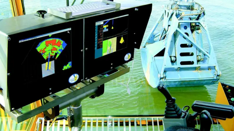 The DipMate system is seen in its working environment.
