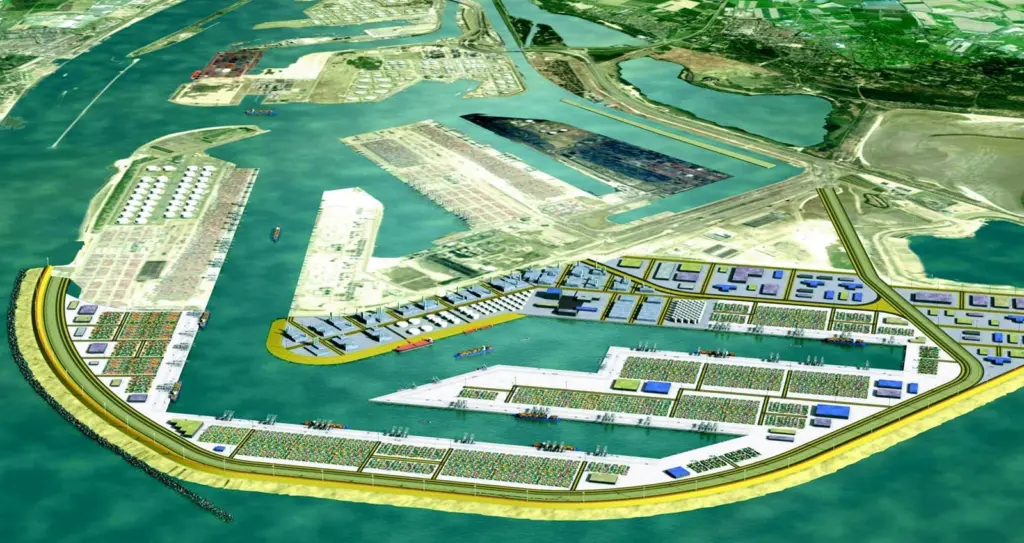 Maasvlakte 2 will require a large scale land reclamation effort.