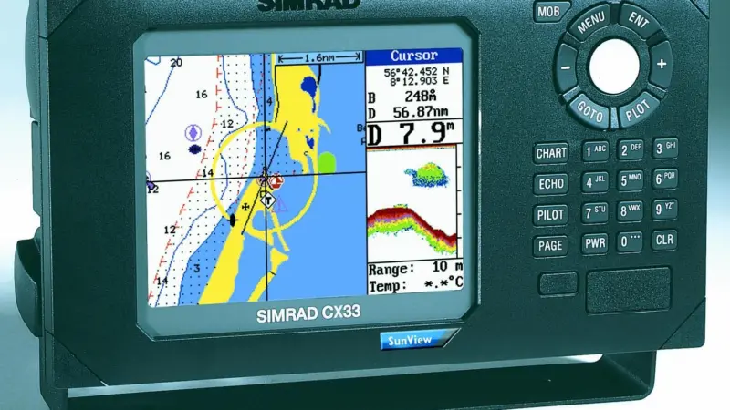 The compact CX33 is easier to fit on smaller boats.