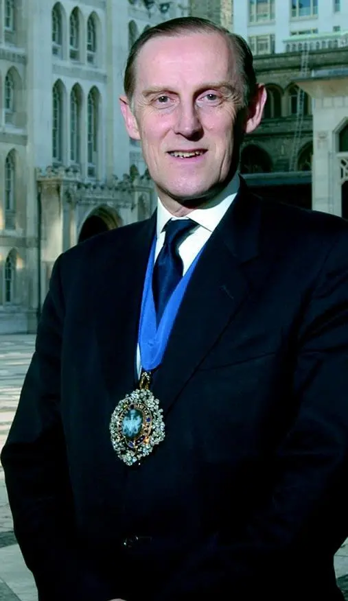 The Lord Mayor of the City of London, Michael Savory.