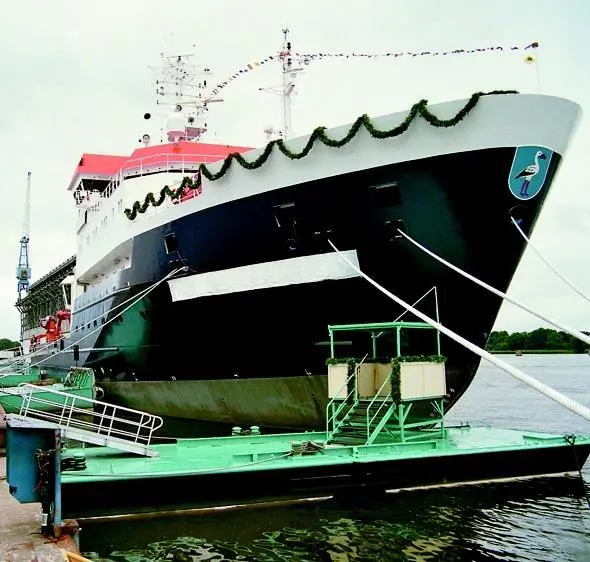 The Maria S Merian will be handed over to the Baltic Research Institute Warnemunde this month.