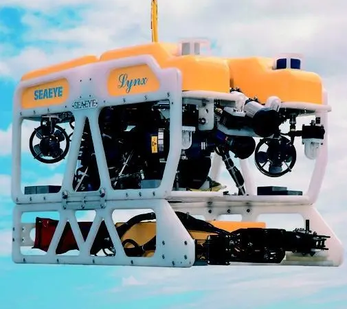 Seaeye Lynx with manipulator skid.