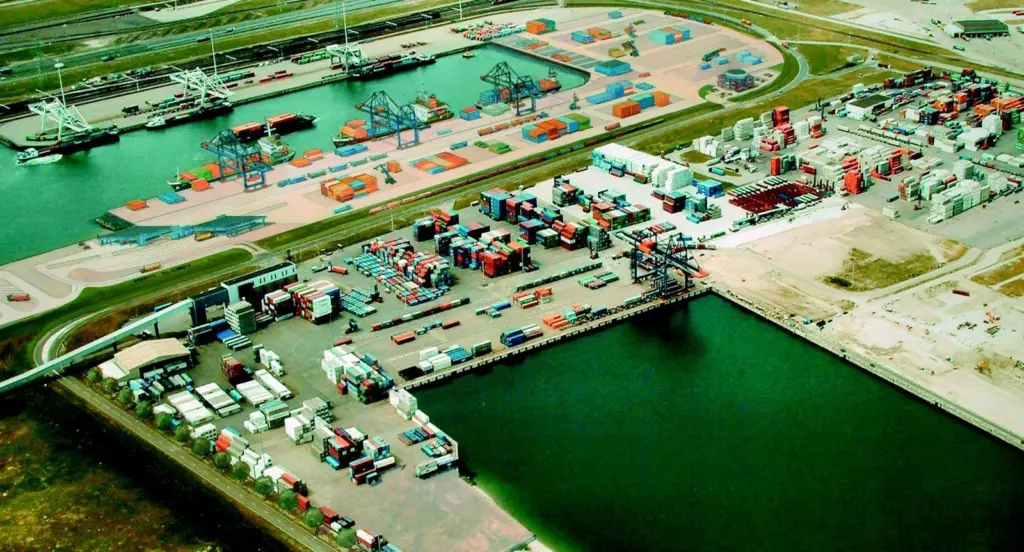 The future Rotterdam Container Terminal.