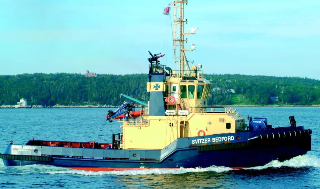 Svitzer Bedford was delivered to ECTC by ASNAV of Chile.