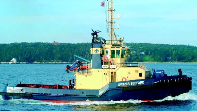 Svitzer Bedford was delivered to ECTC by ASNAV of Chile.